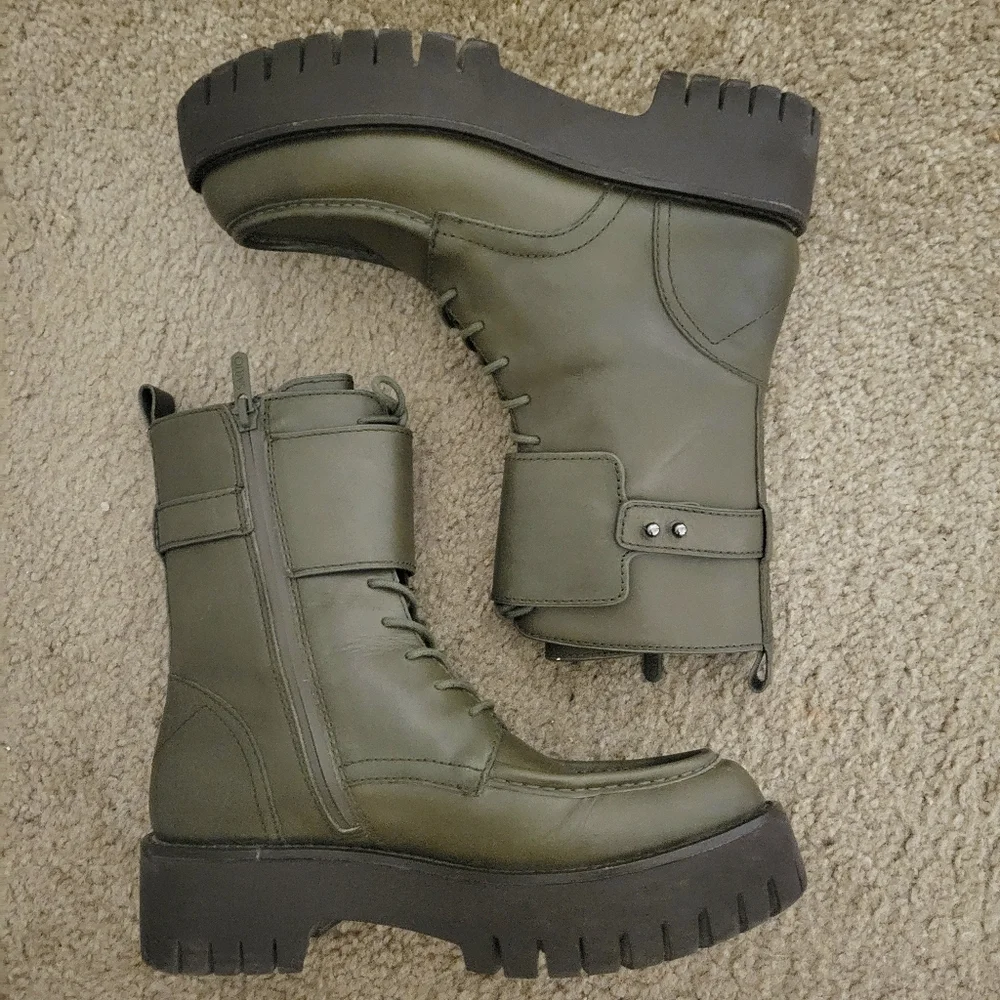 Sarto by Franco Sarto Dana Combat Boots - Picture 4 of 8